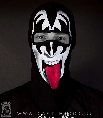 шапка балаклава kiss gene simmons
