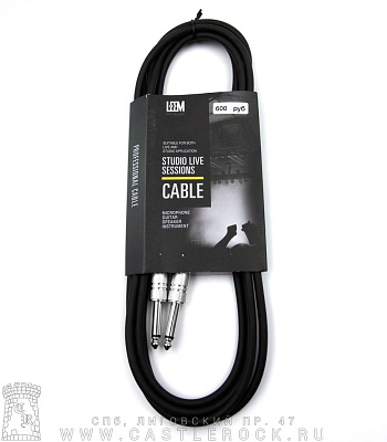кабель инструментальный для гитары cr-10 3м
