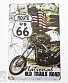 табличка route 66 "national old trails road"