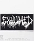 нашивка exhumed (лого белое)