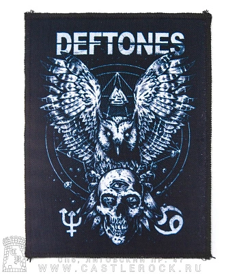 нашивка deftones "diamond eyes" (ч/б)