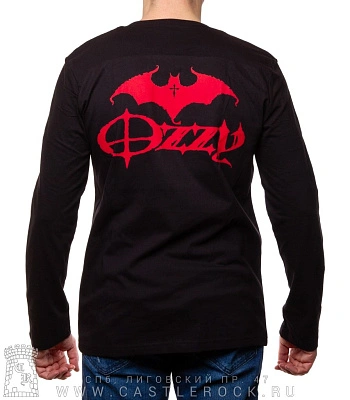 футболка ozzy osbourne показывает fuck д/р