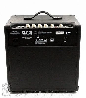 комбоусилитель басовый cort cm40b-eu (40вт)