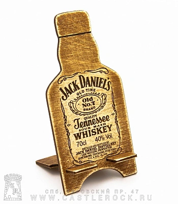 подставка для телефона jack daniel's (бутылка, разборная)