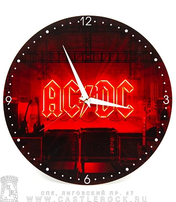 часы настенные ac/dc "power up"