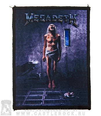 нашивка megadeth "countdown to extinction"