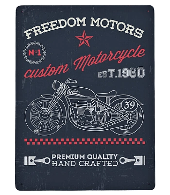 табличка freedom motors