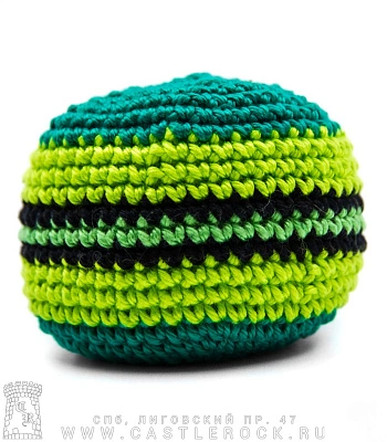 сокс полосатый (зеленый, салатовый, черный, пластиковые гранулы)