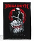 нашивка на спину megadeth "megadeth forever"