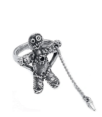 кольцо alchemy gothic (алхимия готик) r236 voodoo doll