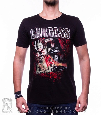 футболка carcass