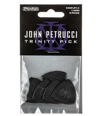 набор медиаторов john petrucci trinity (6 шт., 1,4 мм) 545pjp1.4