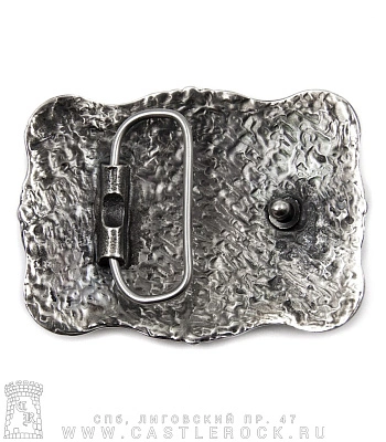 пряжка индеец и бизоны