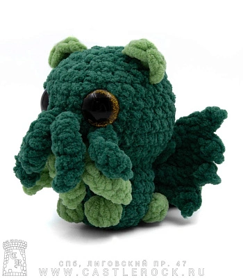 игрушка интерьерная котенок ктулху "котулху"