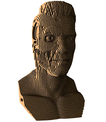 3d конструктор terminator терминатор (сборный бюст)