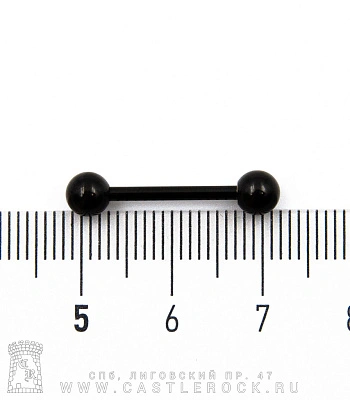 Штанга Сталь Черная с Шариками 1,6 х 14 х 5/5
