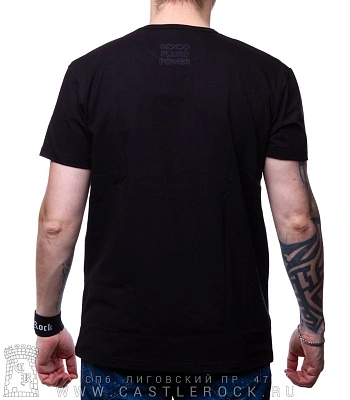 футболка панда "lets play" (светится)