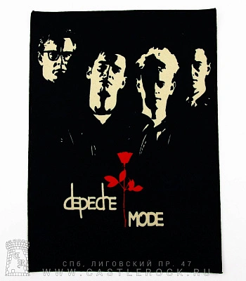 нашивка на спину depeche mode "violator" (группа)