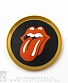 магнит тарелочка rolling stones (лого)