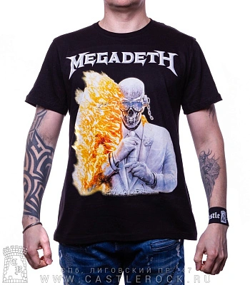 футболка megadeth "this was our life 2026"