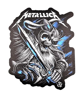 наклейка виниловая metallica "worldwired" (средняя)