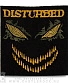 нашивка disturbed (вышивка)