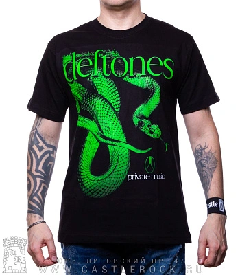 футболка deftones "private music"