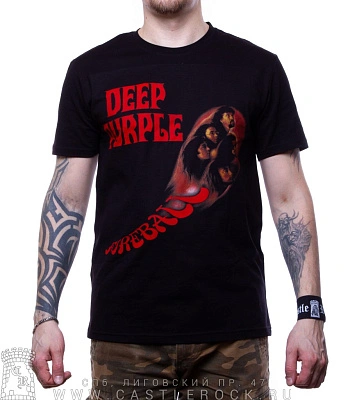 футболка deep purple "fireball"