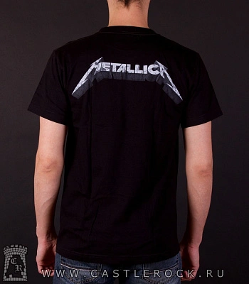 футболка metallica "never"