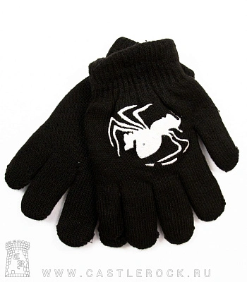 перчатки детские паук