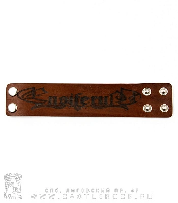 напульсник кожаный ensiferum (гравировка)