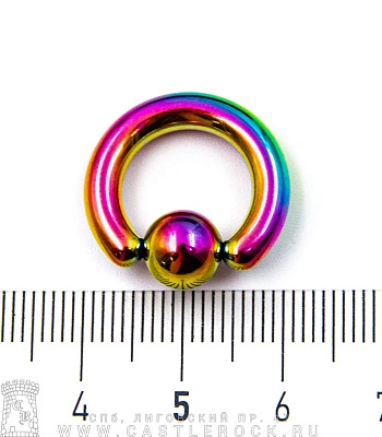 Кольцо BCR Хард Сталь "Бензиновое" 4 х 13 х 8