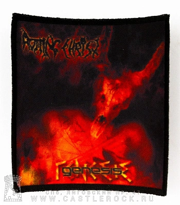 нашивка rotting christ "genesis"