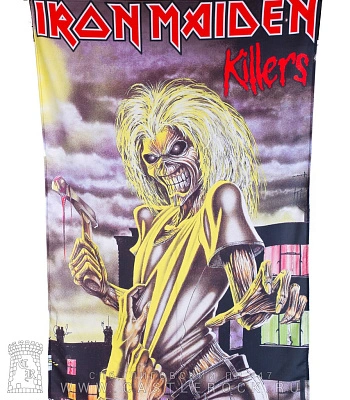постер тканевый iron maiden "killers"