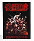 нашивка на спину kreator "pleasure to kill"