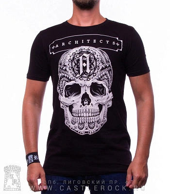 футболка architects (череп)