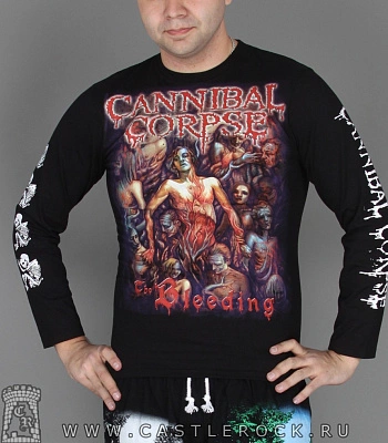 футболка cannibal corpse "the bleeding" д/р