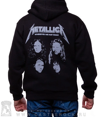 балахон metallica "wherever we may roam"
