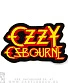нашивка ozzy osbourne (лого желтое, вышивка)