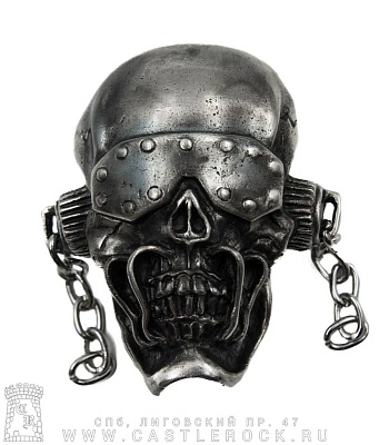 пряжка megadeth vic rattlehead