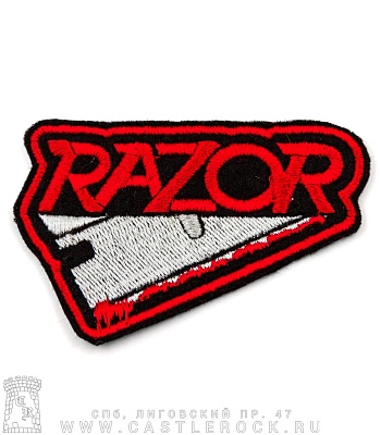 нашивка razor (лого, вышивка)