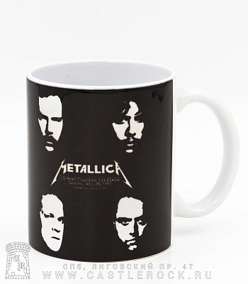 кружка metallica (группа)