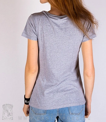 женская футболка motorhead "england" (серая)