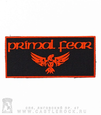 нашивка primal fear (лого красное)