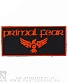 нашивка primal fear (лого красное)
