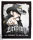 нашивка на спину motorhead lemmy "49% motherfucker 51% son of a bitch"