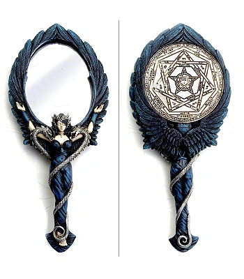 зеркало alchemy gothic (алхимия готик) black angel (черный ангел)