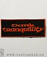 нашивка dark tranquillity (лого красное)