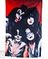 постер тканевый kiss (группа, красный)