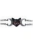 браслет alchemy gothic (алхимия готик) a135 triple moon black cat